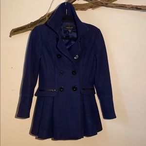 Cobalt blue pea coat